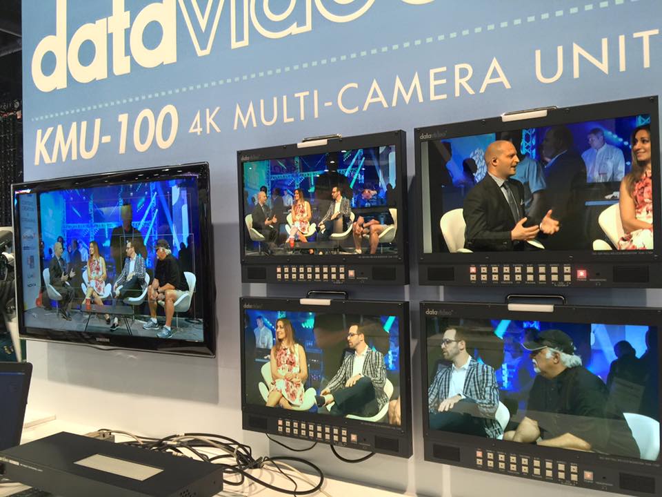 Datavideo Announces KMU-100 4K Multicamera Processor and RMC-185 Controller are Now Shipping